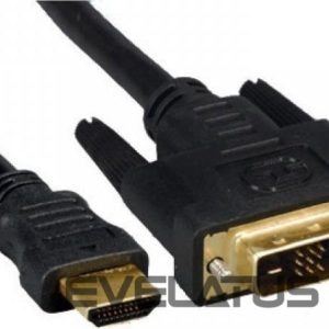 Monitoriaus priedas Gembird  Monitoru kabelis HDMI/DVI-DM (18+1) 1.8m 
