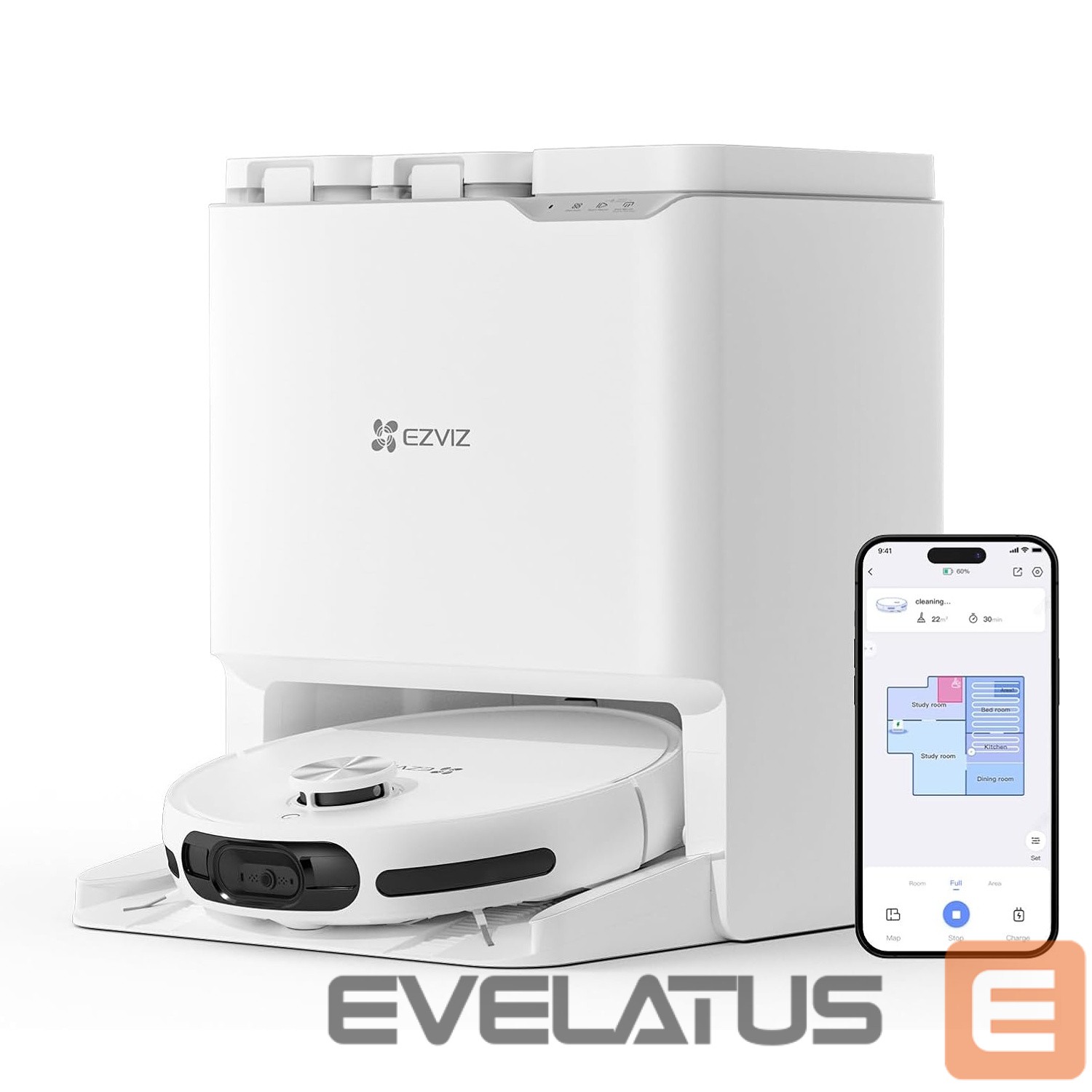Dulkių siurblys EZVIZ CS-RE4P-PWT2 White