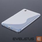 Knygos tipo dėklas Samsung  T320 Galaxy Tab Pro 8.4 TPU S Transparent