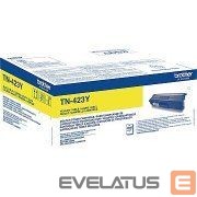 Eksploatacinės medžiagos spausdintuvams Brother  TN-423Y  Toner cartridge, Yellow 