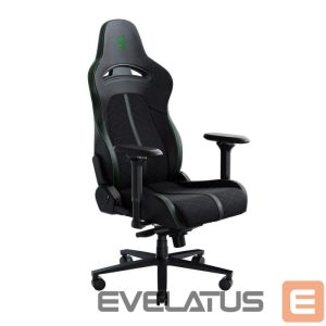 Kompiuterių kėdės / stalai Razer  Enki Gaming Chair with Enchanced Customization, Black/Green 