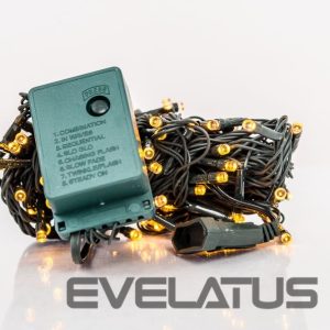 Kambarių girlianda iLike N/A Ziemassvētku lampiņu virtene 100LED RS-111 7m. Yellow
