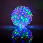 Kambarių girlianda iLike N/A Bumba ar puķēm RS-209 100LED D-14cm Multi Color