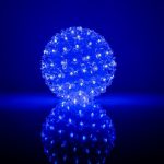Kambarių girlianda iLike N/A Bumba ar puķēm RS-209 100LED D-14cm Blue