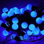 Kambarių girlianda N/A  100 LED 10m. mini-bumbiņas RS-705B Blue