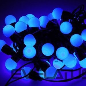 Kambarių girlianda N/A  100 LED 10m. mini-bumbiņas RS-705B Blue