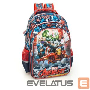 Krepšiai ir portfeliai Marvel  Premium Mugursoma zēniem Avengers Deluxe XL 3D 61213 Blue
