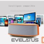 Belaidės kolonėlės Jiteng Universal Bluetooth Speaker E-312 Grey