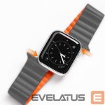 Dirželis Dux Ducis Apple Magnetic Strap Watch Strap 7/6/5/4/3/2 / SE (41/40 / 38mm) Magnetic Grey Orange