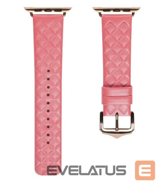 Dirželis Dux Ducis Strap Leather Watch 7 Band 7/6/5/4/3/2 / SE (41/40 / 38mm) Wristband Bracelet Genuine Leather Bracelet Red