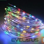 Lauko girlianda N/A  200 LED ielas virtene, zaļš vads, mirgojošie N/A Blue