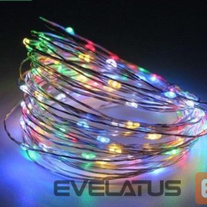 Lauko girlianda N/A  200 LED ielas virtene, zaļš vads, mirgojošie N/A Blue