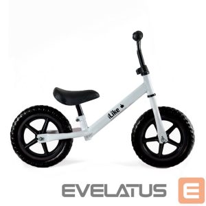 Balansinis dviratis vaikams iLike Universal Balance Bike White