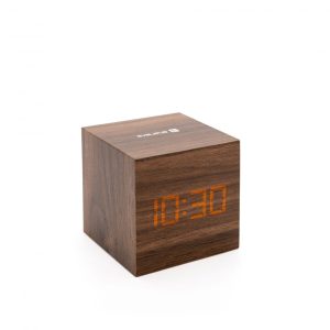 Sieniniai ir vidiniai laikrodžiai Evelatus - Evelatus Multifunctional Clock EMC02 Wooden