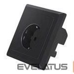 Maitinimo blokas Lanberg  LANBERG AC-WS01-USB2-F-B AC Wall Socket 