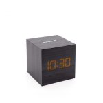 Sieniniai ir vidiniai laikrodžiai Evelatus  Multifunctional Clock EMC02 Black