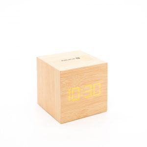 Sieniniai ir vidiniai laikrodžiai Evelatus - Evelatus Multifunctional Clock EMC02 Yellow