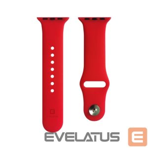 Dirželis Evelatus  Evelatus Watch Apple Watch 42/44/45mm Silicone Loop Watch Straps (S/M 110mm) Red