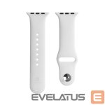 Dirželis Evelatus Universal Apple Watch 42/44/45mm Silicone Loop (S/M 110mm) White