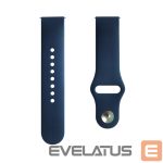 Dirželis Evelatus  Evelatus 20mm Silicone Loop Watch Straps (S/M 110mm) Blue