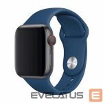 Dirželis Devia Apple Watch 44mm / 42mm Strap Deluxe Sport Blue Horizon