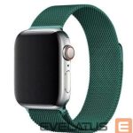 Dirželis iLike Apple Magnetic Strap Watch 7 7/8 41mm Magnetic Strap Bracelet Green