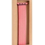 Dirželis Tactical Apple Watch 38mm / 40mm Size S Braided String Band Pink