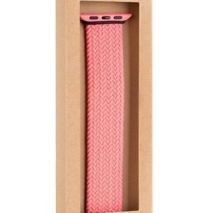 Dirželis Tactical Apple Watch 38mm / 40mm Size S Braided String Band Pink