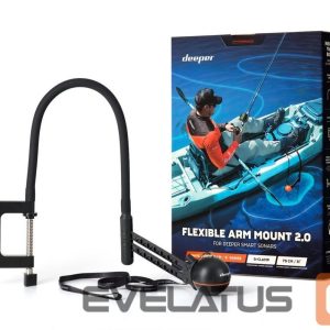 Žvejybos prekės Deeper  Flexible Arm Mount 2.0 Black, Sonar mount 