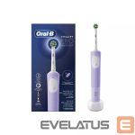 Dantų šepetėlis Oral-B  Electric Toothbrush D103 Vitality Pro Rechargeable, For adults, Number of brush heads included 1, Lilac Mist, Number of teeth brushing modes 3 