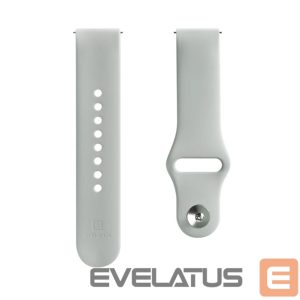 Dirželis Evelatus  Evelatus Watch 22mm Silicone Loop Watch Straps (S/M 110mm) Gray