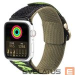 Dirželis Dux Ducis  Strap (Outdoor Version) strap for Apple Watch Ultra, SE, 8, 7, 6, 5, 4, 3, 2, 1 (49, 45, 44, 42 mm) nylon band bracelet Black Green