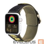 Dirželis Dux Ducis  Strap (Outdoor Version) strap Apple Watch Ultra, SE, 8, 7, 6, 5, 4, 3, 2, 1 (49, 45, 44, 42 mm) Black Yellow