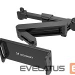 Laikikliai ir stovai Wozinsky  adjustable tablet or phone headrest holder Black