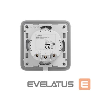Išmanusis įrenginys AJAX  SMART HOME LIGHTCORE 2GANG/45111 White