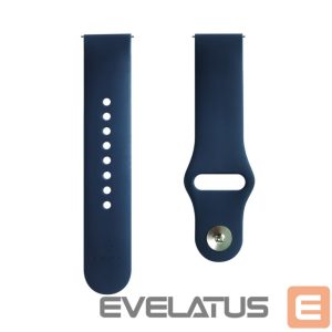 Dirželis Evelatus  Evelatus Watch 20mm Silicone Loop Watch Straps (130mm M/L) Blue
