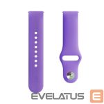 Dirželis Evelatus  Evelatus Watch 22mm Silicone Loop Watch Straps (130mm M/L) Deep Purple
