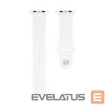 Dirželis Connect  Watch 42/44/45mm Silicone Loop Watch Strap (140mm M/L) White