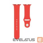 Dirželis Connect  Watch 42/44/45mm Silicone Loop Watch Strap (140mm M/L) Red