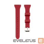 Dirželis Connect  22mm T-buckle Silicone Loop Watch Strap (130mm M/L) Plum
