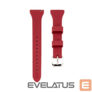 Dirželis Connect  22mm T-buckle Silicone Loop Watch Strap (130mm M/L) Plum