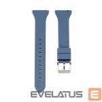 Dirželis Connect  22mm T-buckle Silicone Loop Watch Strap (130mm M/L) Blue