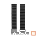 Dirželis Connect  20mm Cortical back buckle magnetic suction Watch Straps (130mm M/L) Black