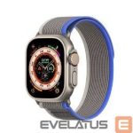 Dirželis Dux Ducis  Sport Velcro Strap for Apple Watch 38/40/41/42MM Grey Blue