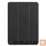 Knygos tipo dėklas iLike  Galaxy Tab A8 10.1 T510 / T515 Tri-Fold Eco-Leather Stand Case Black