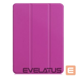Knygos tipo dėklas iLike  iPad 10.2 Tri-Fold Eco-Leather Stand Case Purple