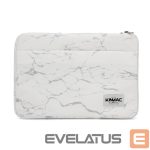 Nešiojamojo kompiuterio krepšys iLike  15-16 Inches Fabric Laptop Bag Marble White