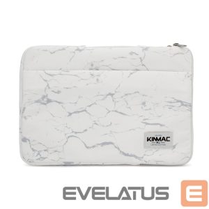 Nešiojamojo kompiuterio krepšys iLike  15-16 Inches Fabric Laptop Bag Marble White
