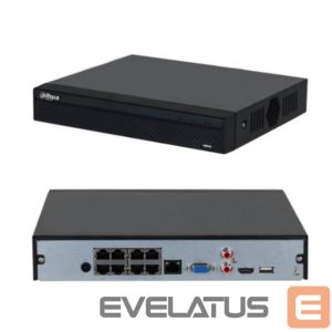 stebėjimo priedai DAHUA  NET VIDEO RECORDER 8CH 8POE/NVR2108HS-8P-4KS3 