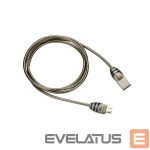 Kabelis Canyon  UM-5 Micro USB 2.0 standard cable Dark Gray